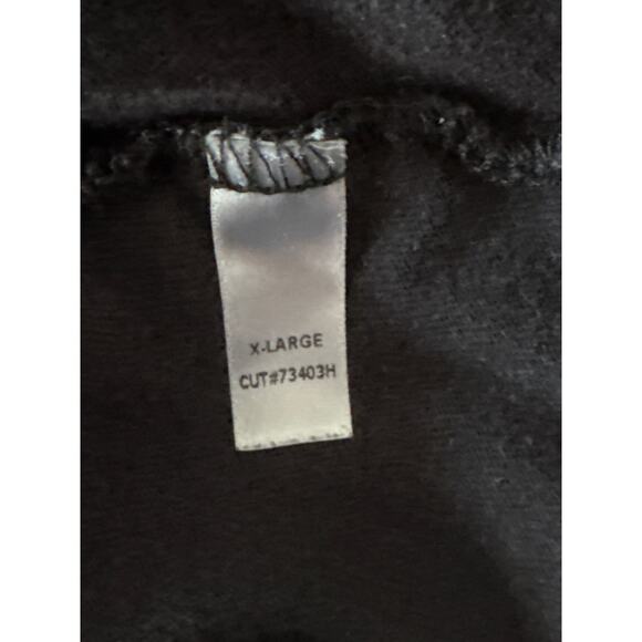 Disney Tink Tinkerbell Black Graphic Tee Juniors XL Womens Large Fitted Baby Tee - Picture 5 of 7